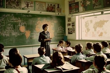 Школа в СССР ИИ Кандинский (18+)