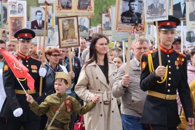 Бессмертный полк в Уссурийске ИА UssurMedia