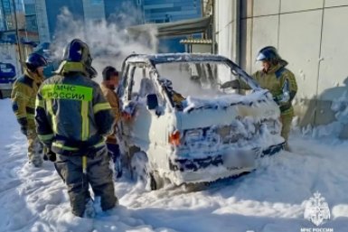 Огнеборцы ликвидировали возгорание грузовика ГУ МЧС России по Приморскому краю в MAX (6+)