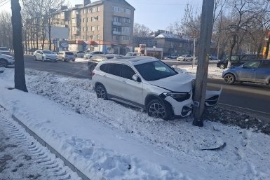 Место аварии предоставлено Госавтоинспекцией Уссурийска