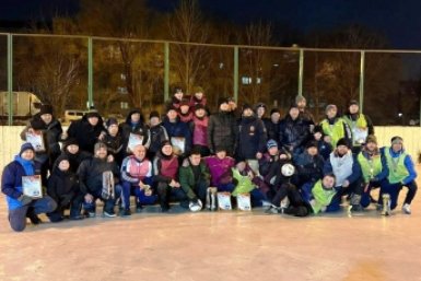 Турнир по футболу на льду прошел в Уссурийске предоставлено пресс-службой ЗС ПК