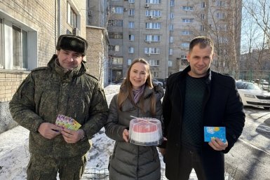 Специальную акцию к 23 февраля организовали в Уссурийске Приморского края предоставлено пресс-службой администрации УГО