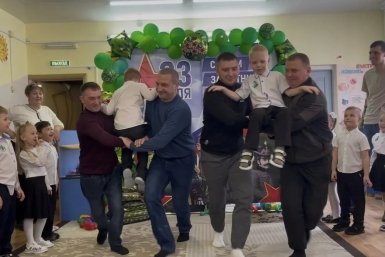 Праздник в группе &quotНезабудка&quot предоставлено детским садом № 9