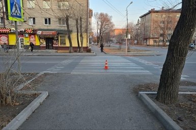 Место аварии предоставлено Госавтоинспекцией Уссурийска