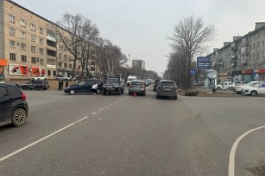 Место аварии предоставлено Госавтоинспекцией Уссурийска