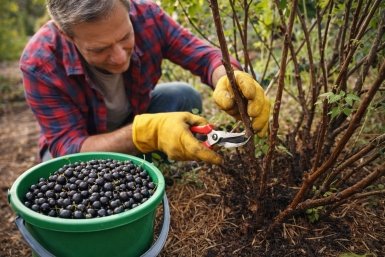 Уход за смородиной Сгенерировано ИИ