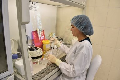 Лабораторное исследование образца пресс-служба ФГБУ &quotАПК НАЦРЫБА&quot