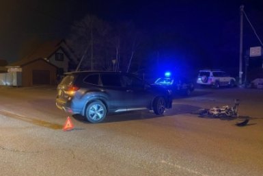 Место аварии предоставлено Госавтоинспекцией Уссурийска