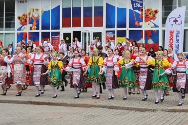 Открытие дирекции третьих семейных игр Анна Маринец, ИА UssurMedia