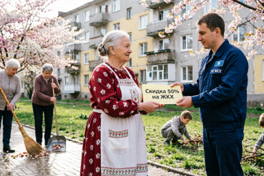 Скидка 50 % на оплату ЖКУ — за участие в субботнике: новая выгода для жильцов