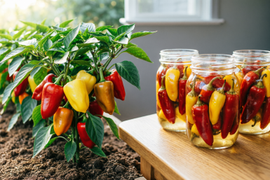 Вы такого ещё не сажали: "малютки-перцы" покорят и грядку, и банку — идеальны для заготовок