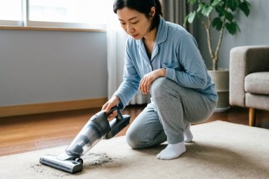 Порошок плюс еще одно средство — и ковер как из химчистки: ворс без мерзких пятен и не воняет