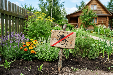 Клещи удирают в панике: сажаю 1 из этих растений — и дача под надёжной защитой от паразитов