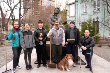 В Уссурийске прошёл общегородской субботник предоставлено пресс-службой Думы УГО