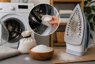 Зачем умные хозяйки солят "стиралку" и утюг в мае — вот в чем дело. Свекровь наконец-то дала дельный совет