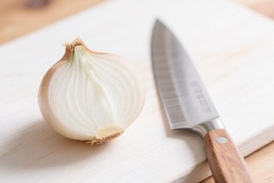 С нарезкой лука больше не мучаюсь: Головку измельчаю за 2 минуты - хитрость поваров