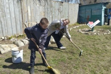 Субботник в КШИ предоставлено уссурийской КШИ
