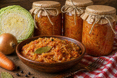 Солянка как в СССР - готовлю в банках и на гарнир, и на закуску: как магазинная, только вкуснее