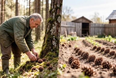 Собираю в лесу - несу на грядки: почва работает как чернозем, урожай космический