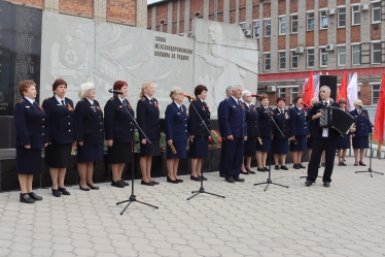 Эшелоны памяти: митинг в честь героев-железнодорожников прошел в Уссурийске