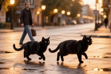 Черные кошки будут обходить вас десятой дорогой, если пройдете тест по приметам
