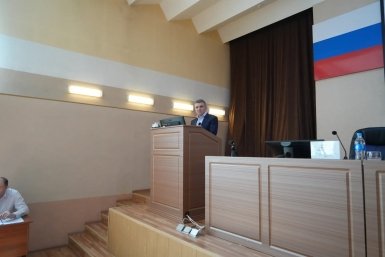 Заседание Думы УГО предоставлено пресс-службой Думы УГО