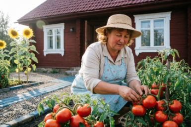 1 стакан молока и 60 капель йода – и томаты не знают фитофторы: завязи лезут как бешеные, а плоды слаще магазинных