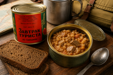 Открыл банку — и удивился: "Завтрак туриста" из СССР оказался настоящей лотереей - любили и туристы, и студенты
