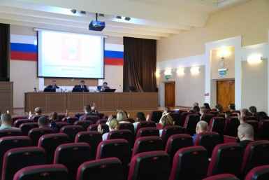 Заседание Думы УГО предоставлено пресс-службой Думы УГО
