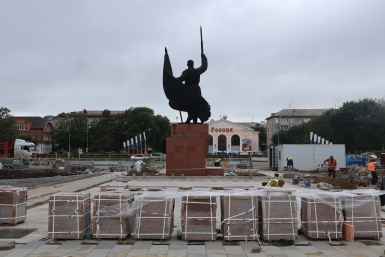 От брусчатки до амфитеатра: что сделано на реконструируемой площади Уссурийска