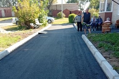 Благоустройство дворов пресс-служба администрации УГО