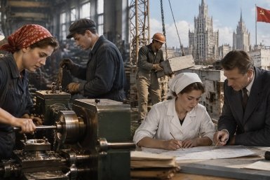 "Непрерывка" в СССР: выходной раз в пять дней — и почему рабочие взбунтовались