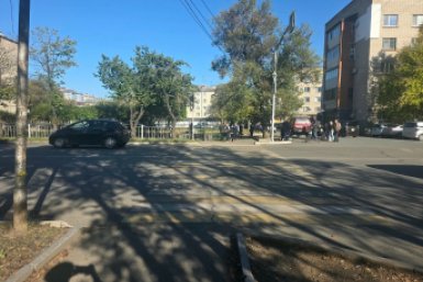 Женщина сбила пешехода и отвезла его в травмпункт Уссурийска
