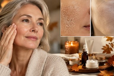 Уход после 50 осенью: что делать с шелушением и серым цветом кожи