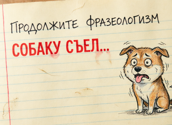 Продолжите фразеологизм с ходу — или пословица вас перехитрила? Загадка для знатоков