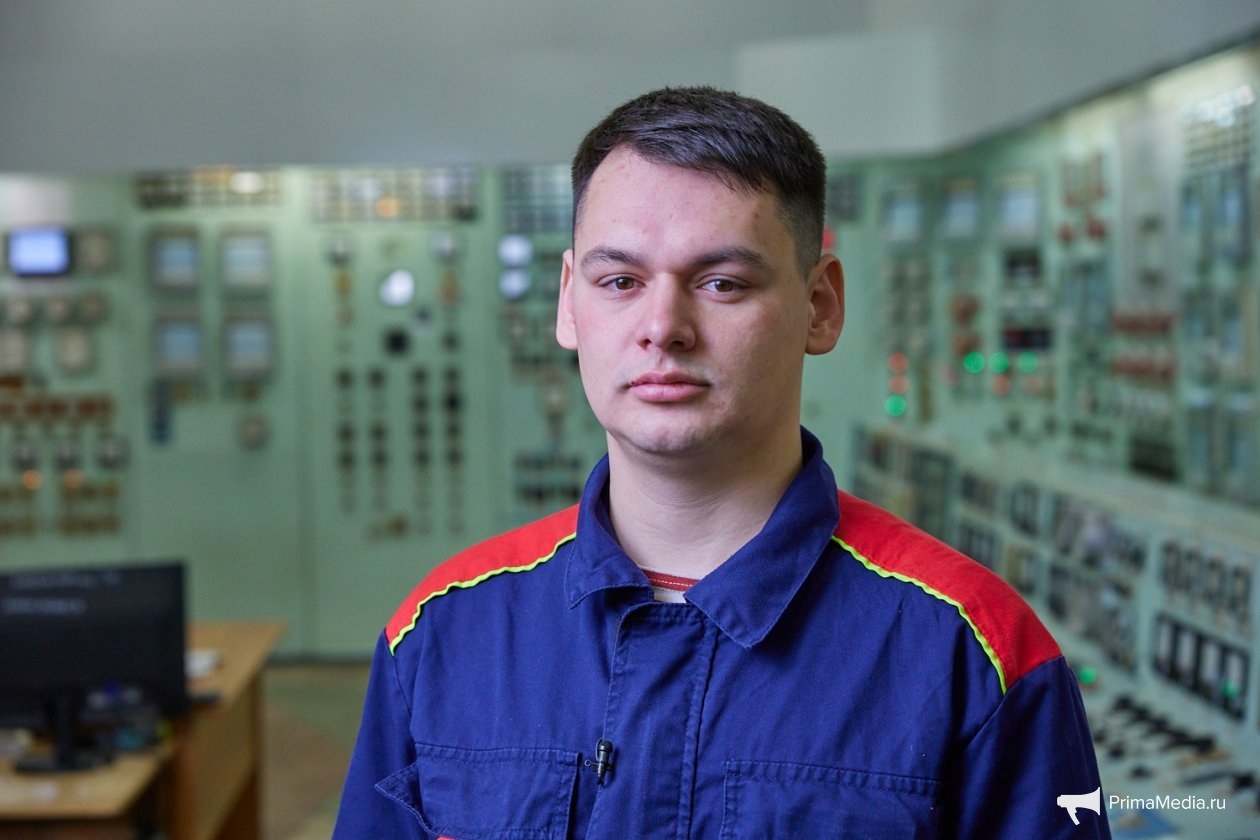 Дмитрий Аришин, машинист энергоблока Приморской ГРЭС