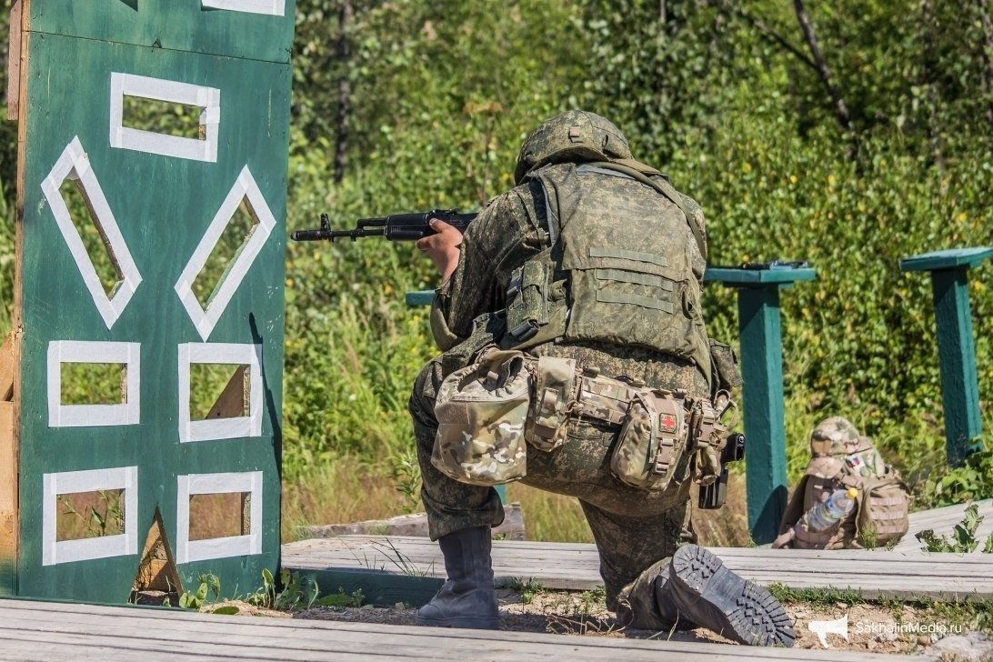 Тактическая стрельба пресс-служба Восточного военного округа