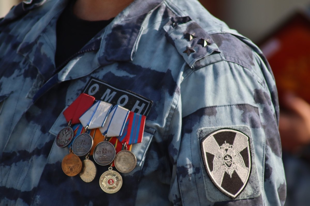 Сотрудники уссурийского ОМОН отметили 8 годовщину создания подразделения предоставлено пресс-службой Управления Росгвардии по ПК