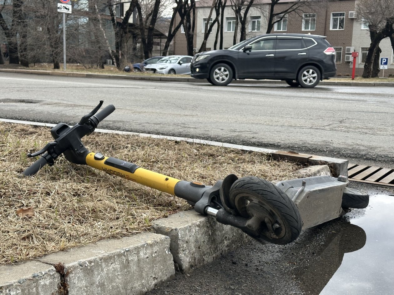 Какова обстановка с электросамокатами в Уссурийске Александр Шепырев, ИА UssurMedia