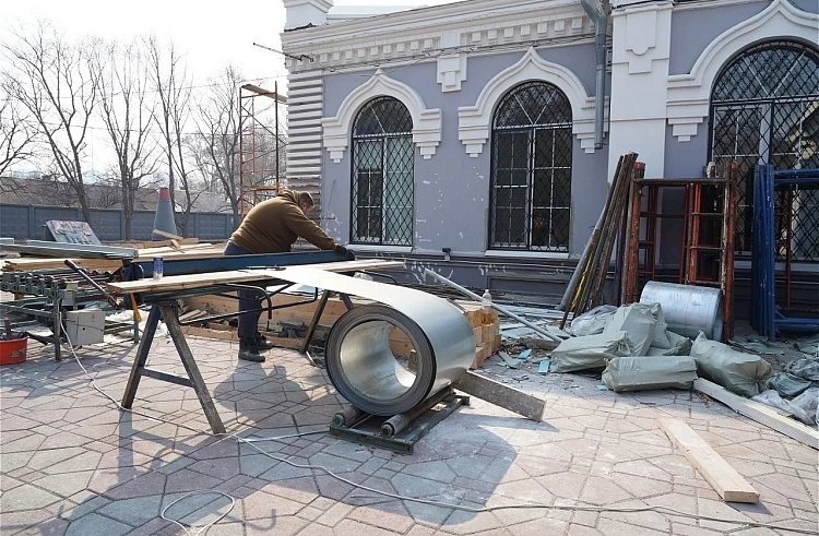 Ремонт предоставлено пресс-службой администрации УГО