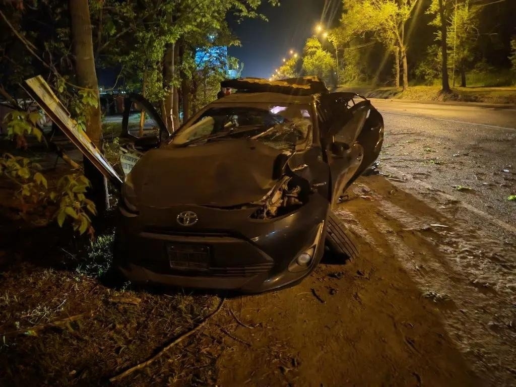 Место аварии предоставлено Госавтоинспекцией Уссурийска