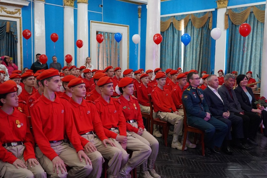 10-летие &quotЮнармии&quot пресс-служба администрации УГО