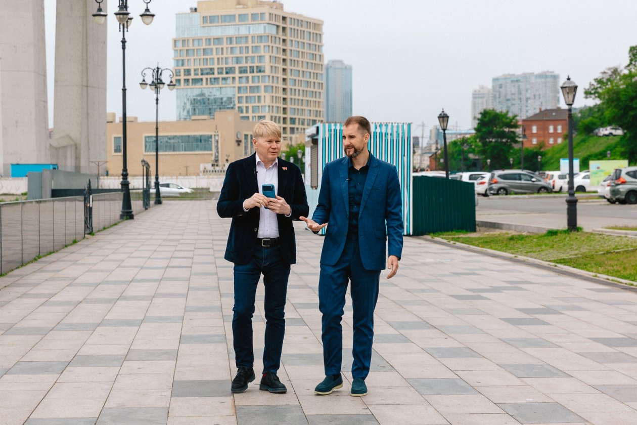 Урбанистическая прогулка (Набережная Цесаревича, Владивосток)
