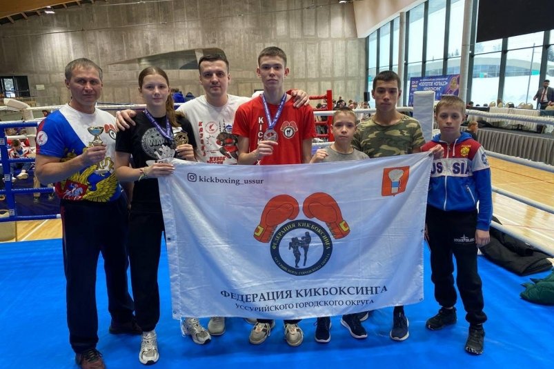 Уссурийские кикбоксеры стали победителями и призерами всероссийских соревнований в Суздале