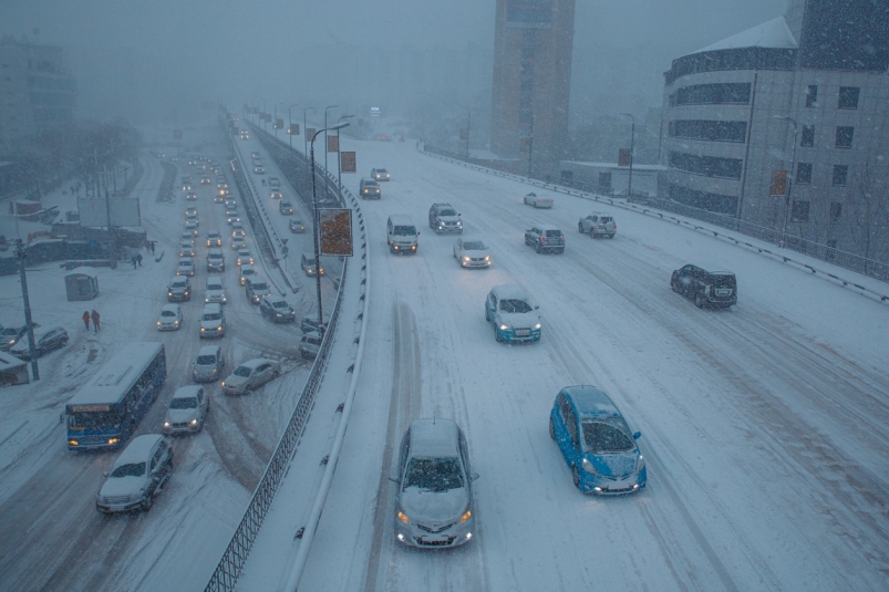 Дождь со снегом бомбанет по Владивостоку в эти выходные - прогноз погоды