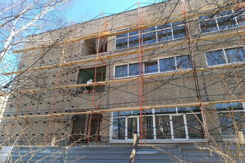 Начался капитальный ремонт здания бывшего пединститута в Уссурийске