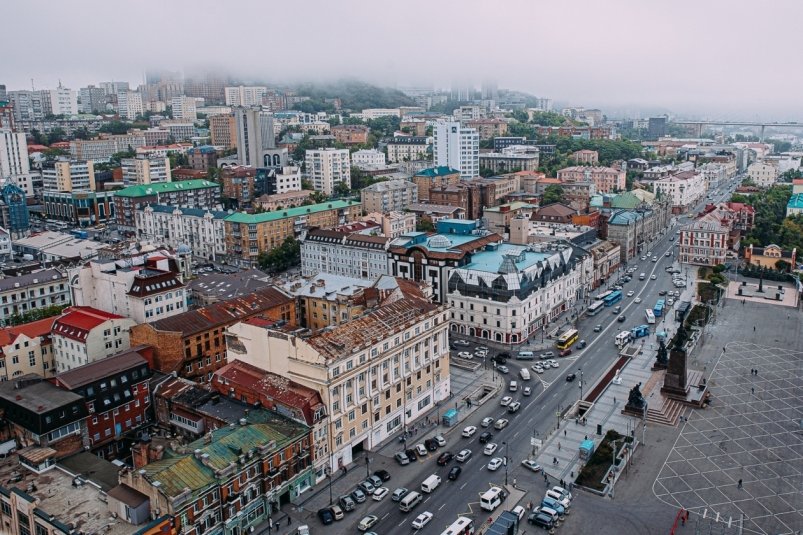Новую схему движения вводят в центре Владивостока - все подробности