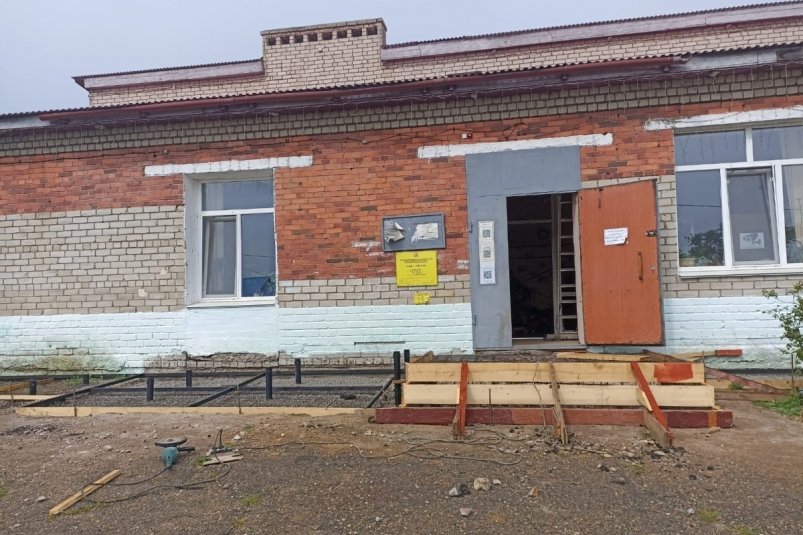 Клуб села Улитовка Уссурийского округа станет доступнее для маломобильных жителей
