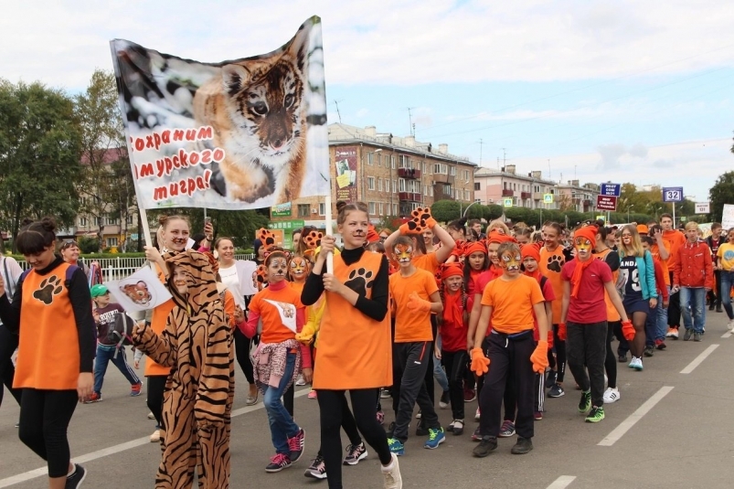 Вы уже и не вспомните, как проходил День тигра в Уссурийске в разные годы