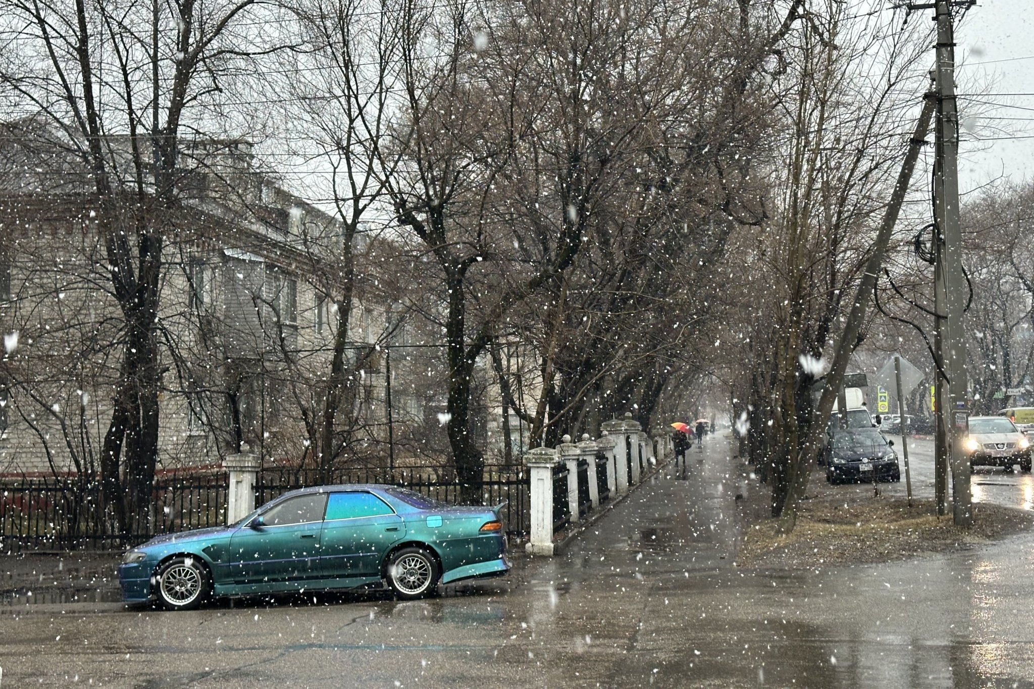 Снег в Уссурийске